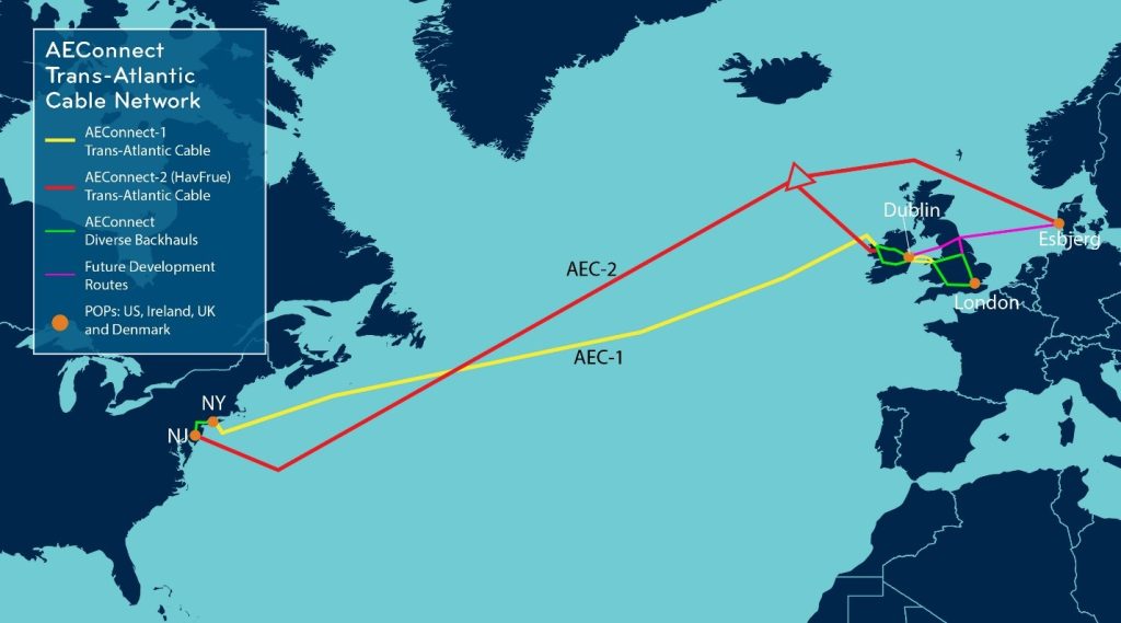 AQUA COMMS CONTINUES INVESTMENT IN SUBSEA CABLES AND ANNOUNCES NORTH